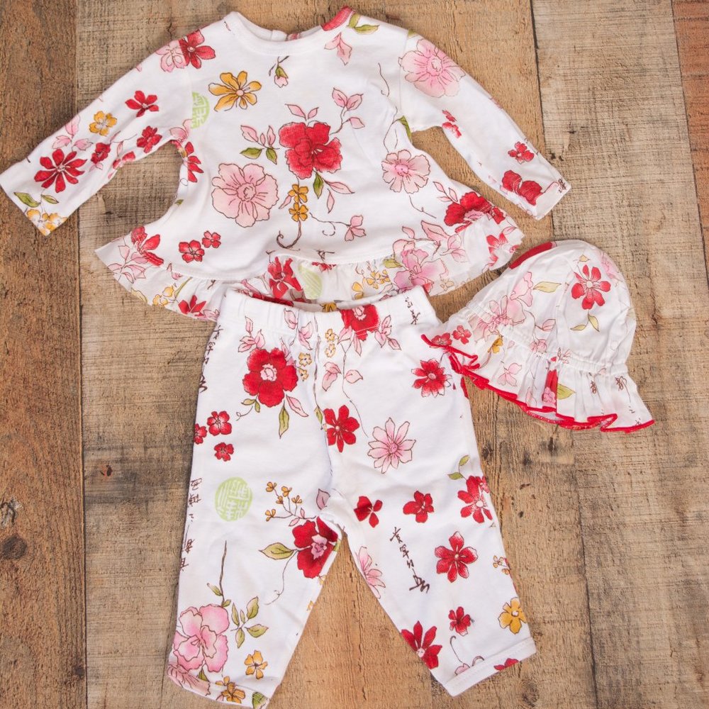 BABY NAY CHERRY BLOSSOM 3 PC SET